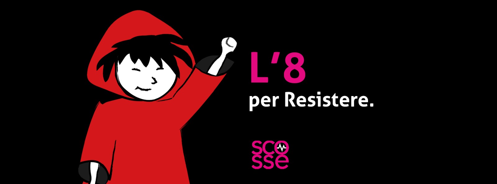 L'8 per Resistere. Scosse Associazione.